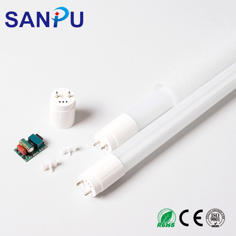 LED lighting T8/T5 1.2m 130Lm/W 18w G13 light 330 degree glass led tube