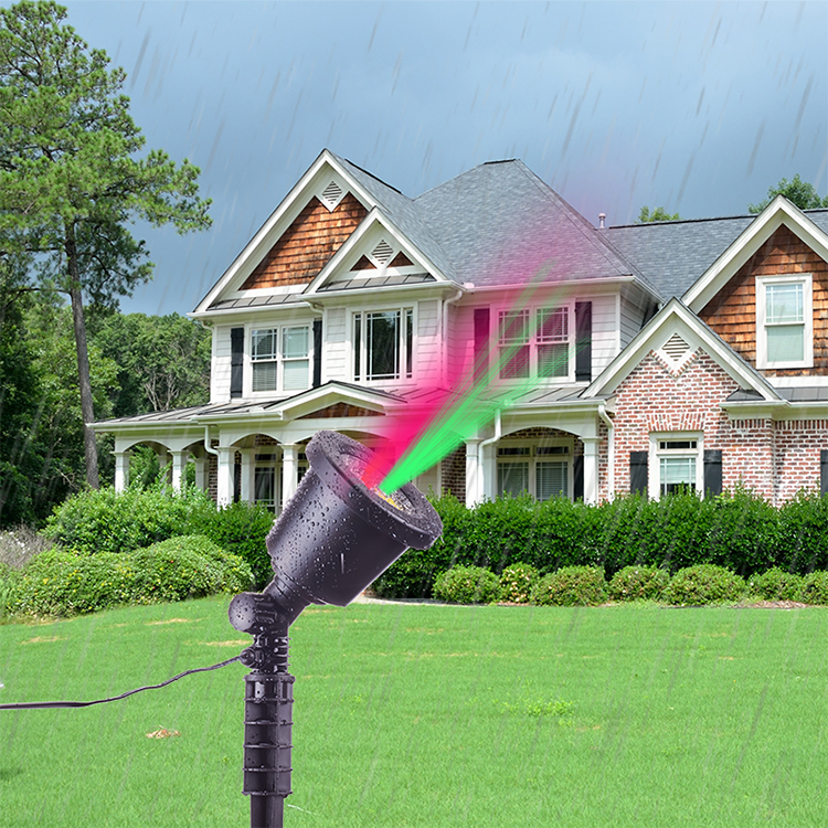 Indoor Moving Head Logo Projector Mini Disco 12V Lanling Laser Light