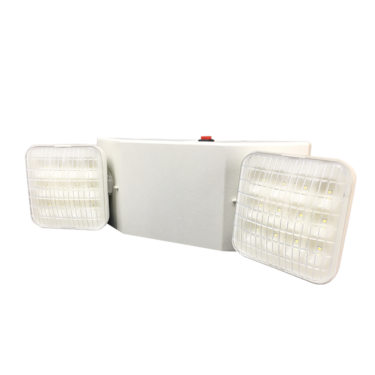 Lamp Light Led Rechargeable Emergency Twin Spot Luminaire Twin Spot Light