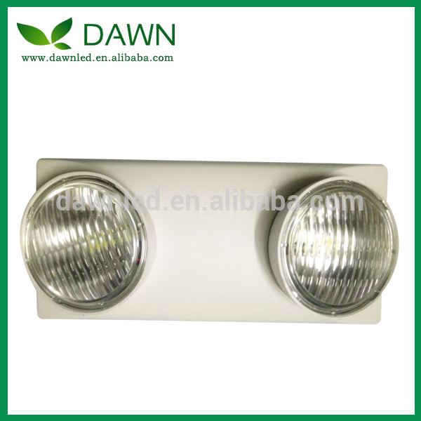 High Quality price two spot head led fire emergency wall lighting
