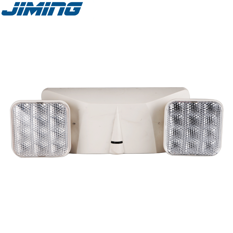 JIMIING -UL LISTED Twin Head LED Emergency Light JLEU4 emergency hallway lights