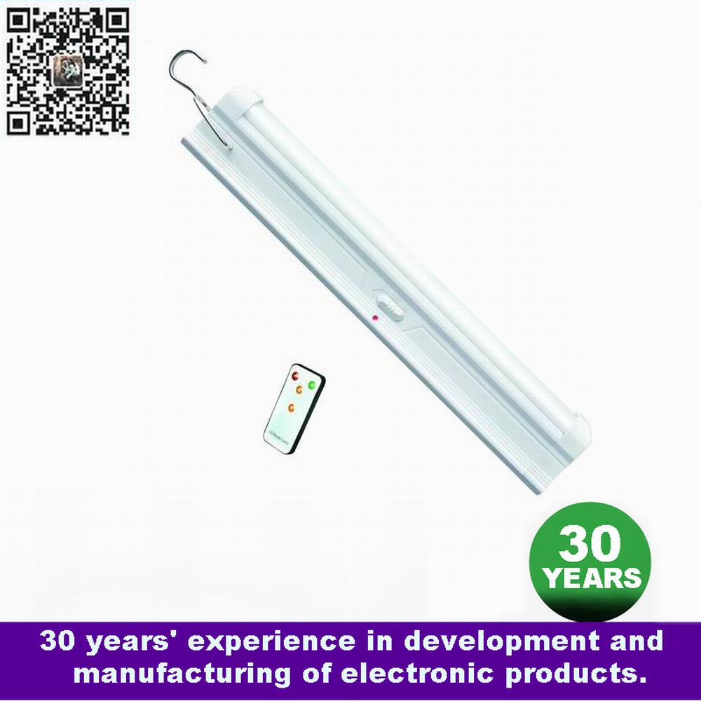 LED emergency tube rechargeable lights lamp Lead-acid Li battery flashlight torch tents Wide voltage and insecure protection
