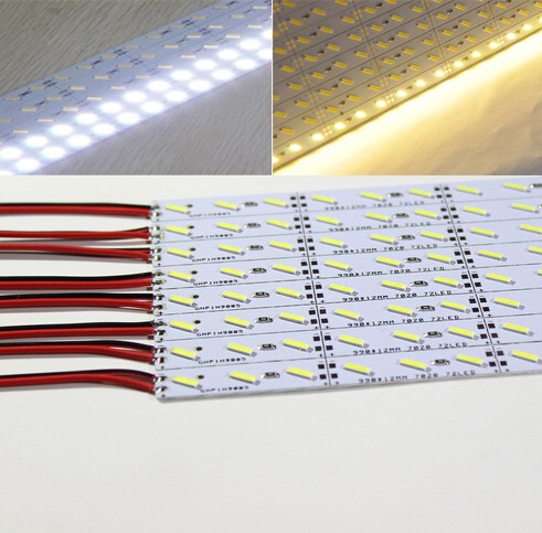 samsung high lumen cold white 7020 12V korea double chips korea 6000K led rigid bar 8520 / Hot SMD 8520 led rigid strip light