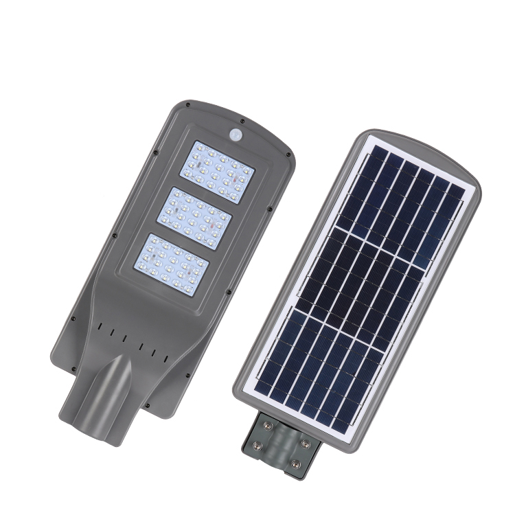 20W 40W 60W Motion Sensor Road Garden Light Led Solar Street Light All In One Lithium Battery Cheap Price List Outdoor Lamp