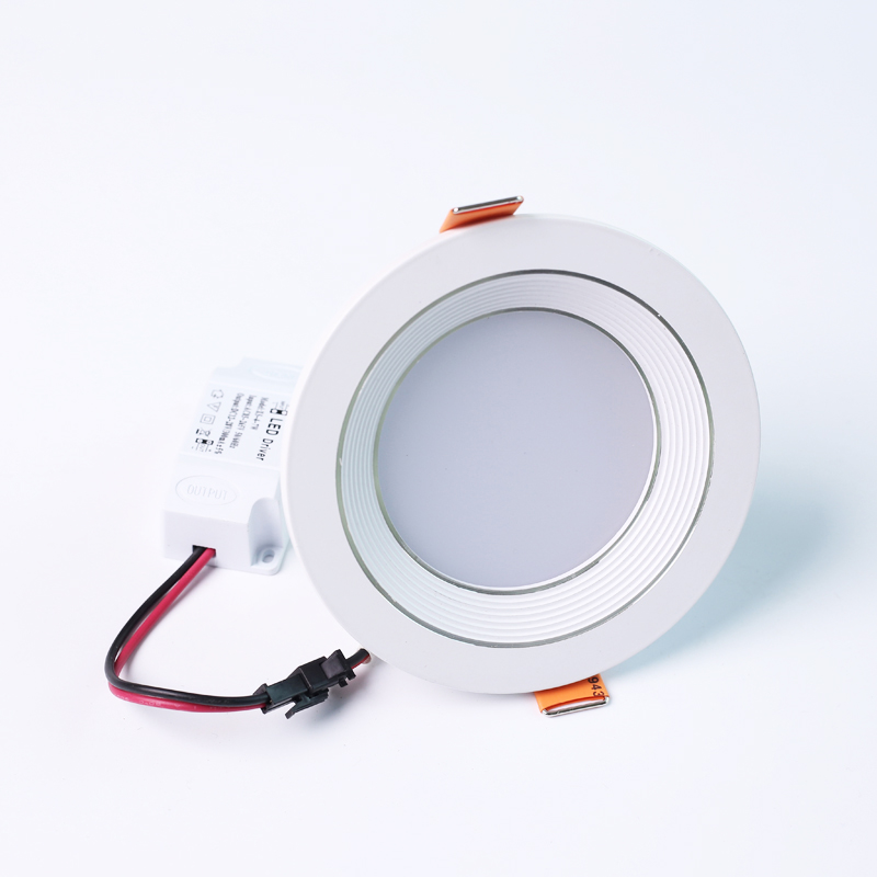 Ceiling anti-fog highlight mini LED downlight 3W 8 inch hole ultra-thin downlight embedded die-casting aluminum lamp