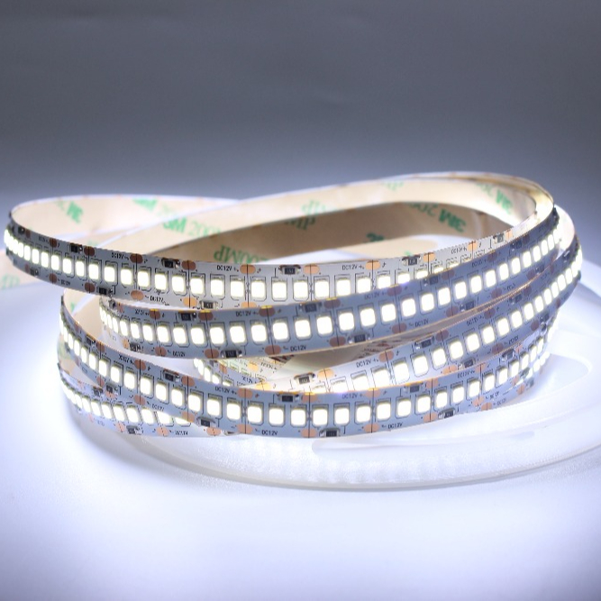 24V single row 2835 240led ip20 6500k 7500-8500K addressable LED strip lighting