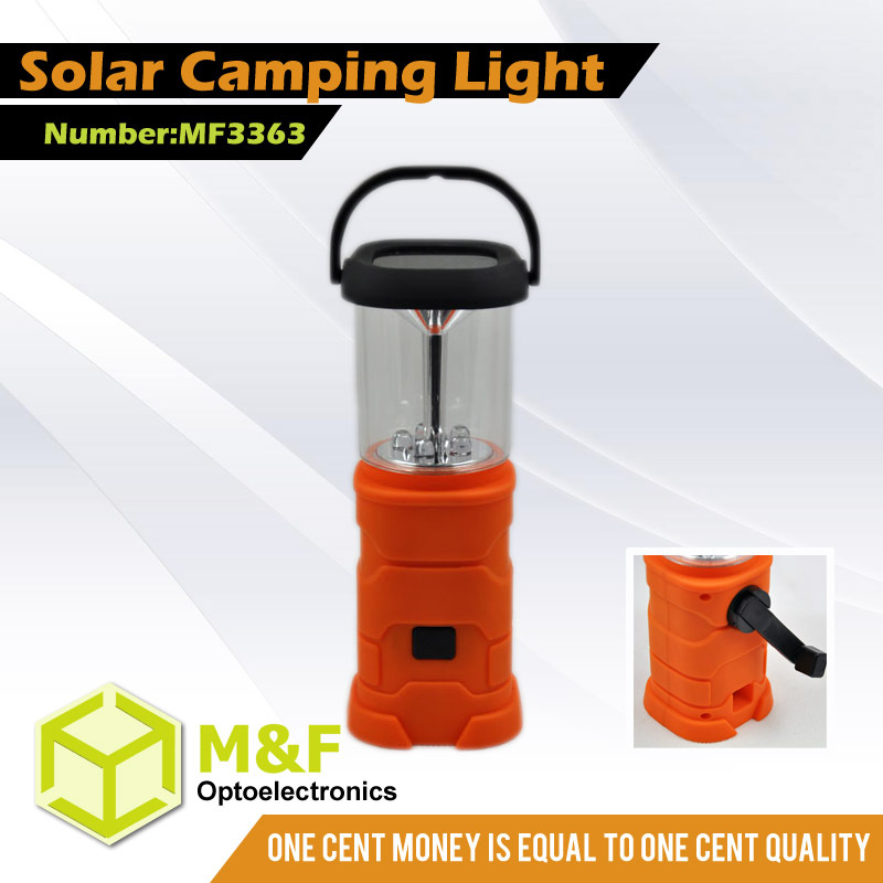 Rechargeable Hanging Solar Lantern With Mobile Phone Charger