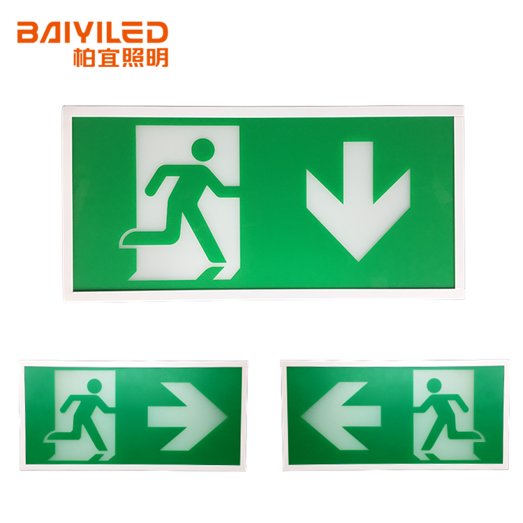 Polycarbonate Light Emergency And Ni-Cd Sc3.6V/2.0Ah Green Exit Sign