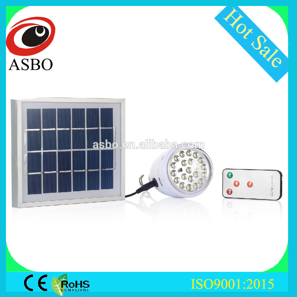 High Quality Best Pricing Solar Home Light With Remote Controller