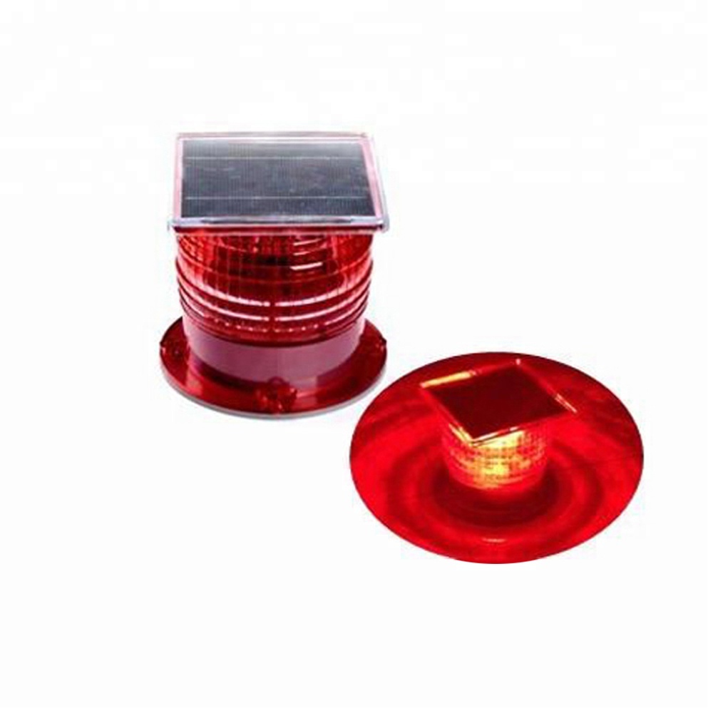 Steady-On FAA l810 or ICAO Low-intensity Solar Powered Led Aviation Obstruction Light