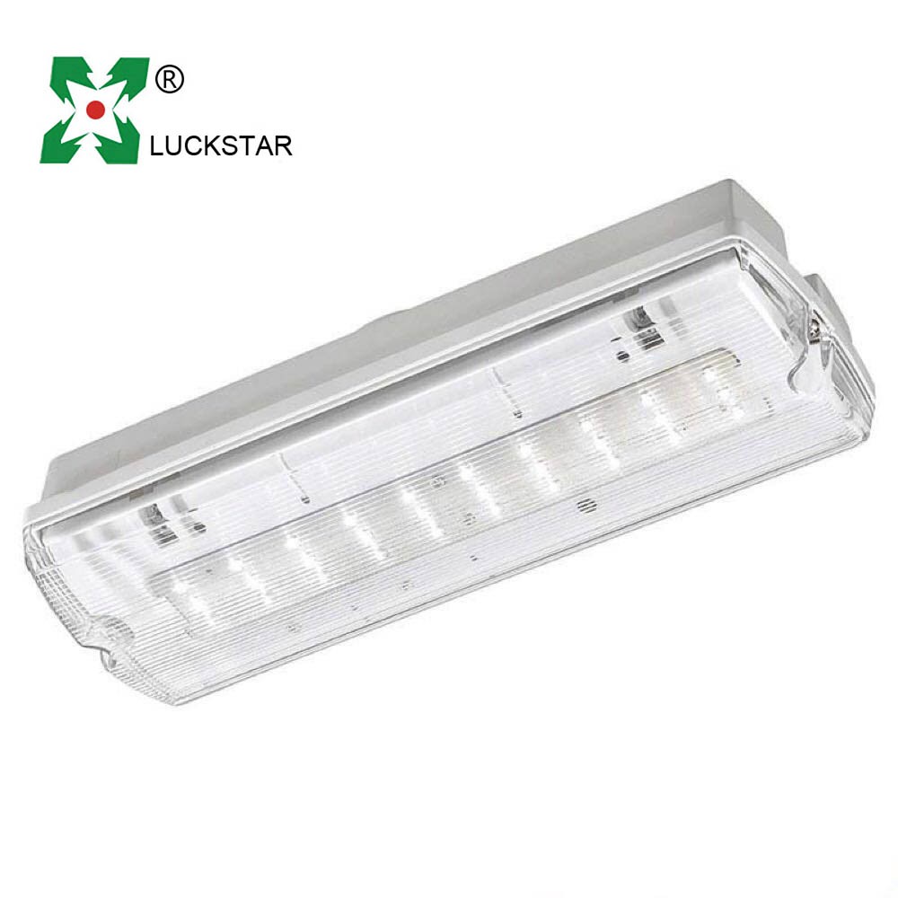 LST high quality fire led rechargeable emergency exit sign light with battery