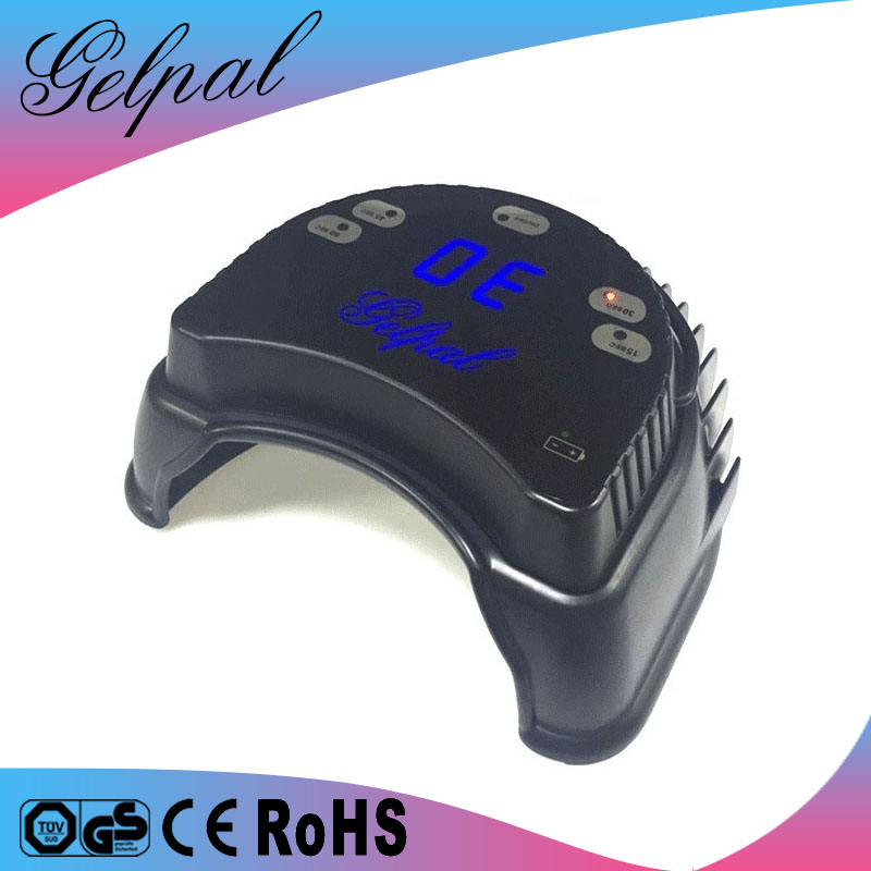 Professional Rechargeable battery 60w led nail lamp GelPal 30k nail uv light 60w nail uv