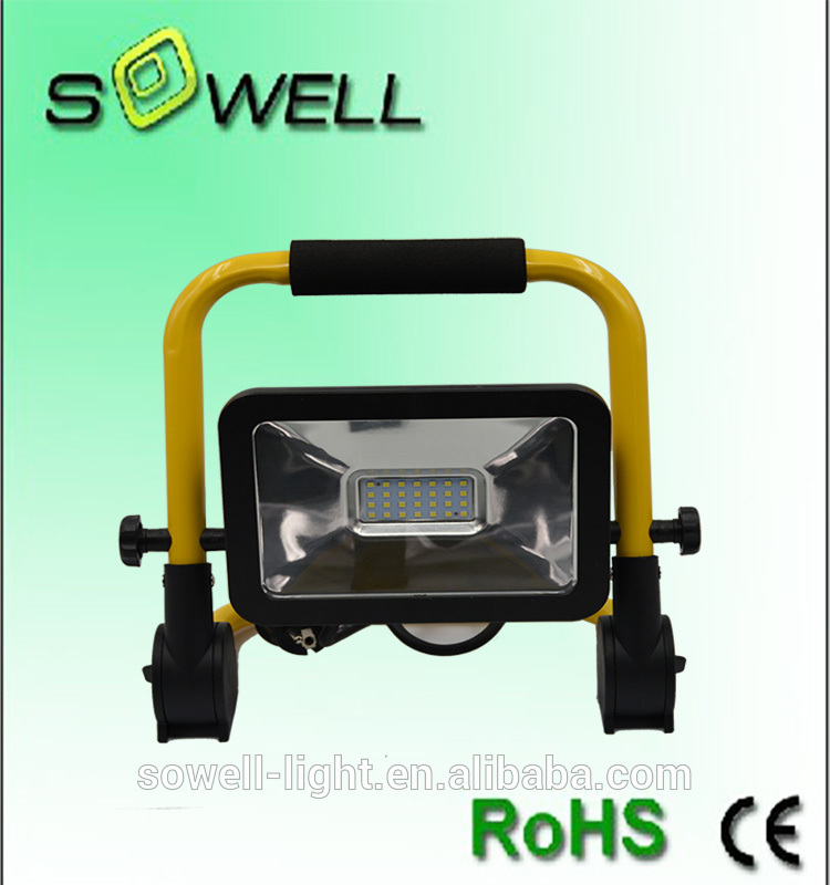 COB Portable Emergency light rechargeable LED flood work lights 10W