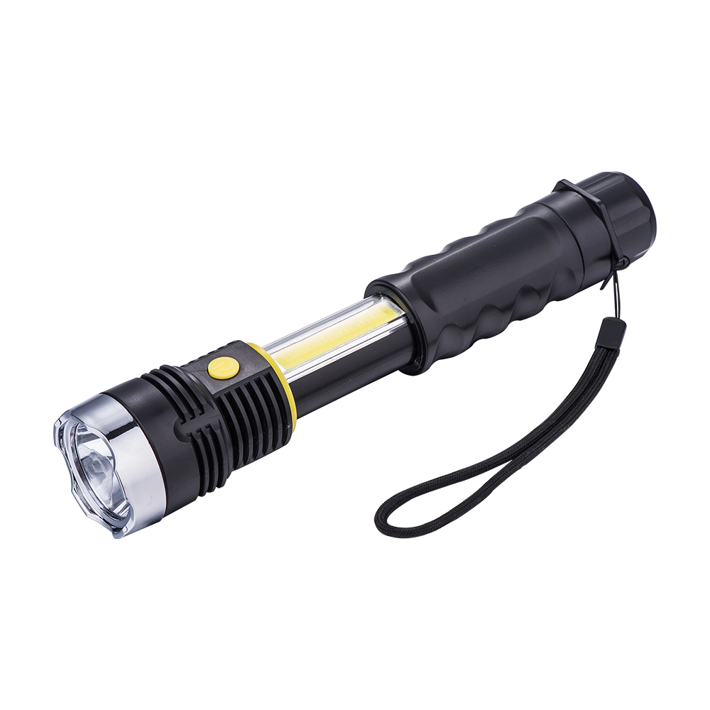 Multi-function COB Worklight Safety Hammer LED Flashlight