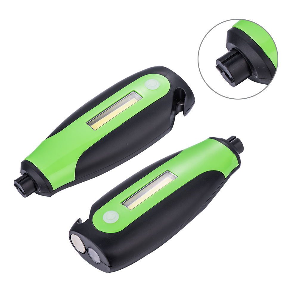 Mini Magnetic Worklight Multi-function COB Flashlight With Window Breaker