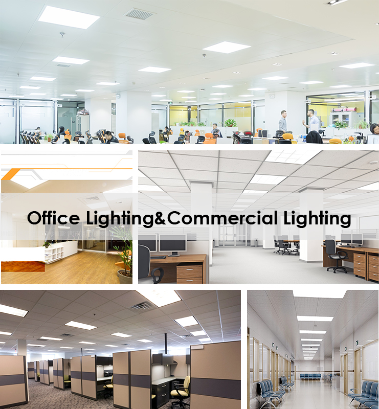 High brightness surface mounted led panel light