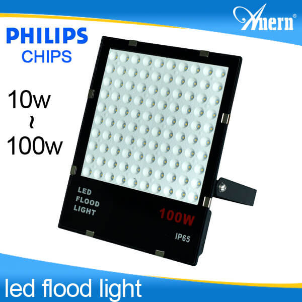 2019 newest outdoor 110lm/w rgb flood led light 100 watt