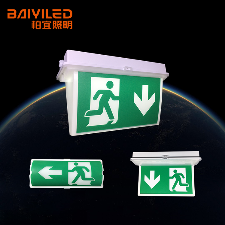 3W Emergency Lamp Edge Light Led Exit Sign