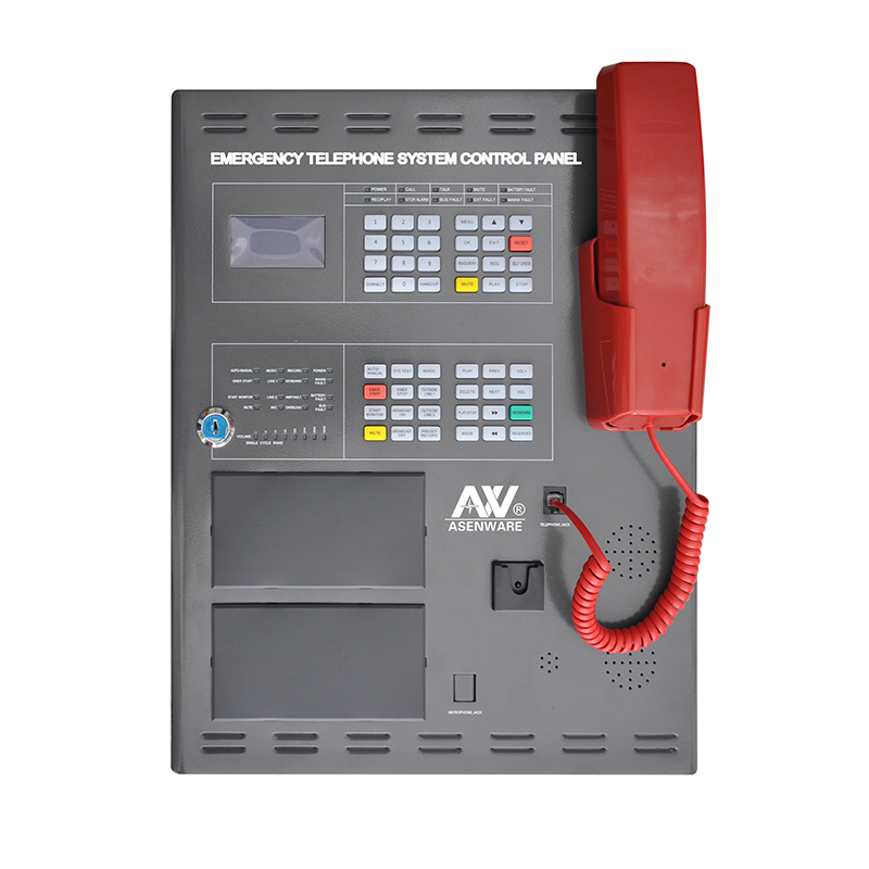 Addressable fire telephone control system with 99 points