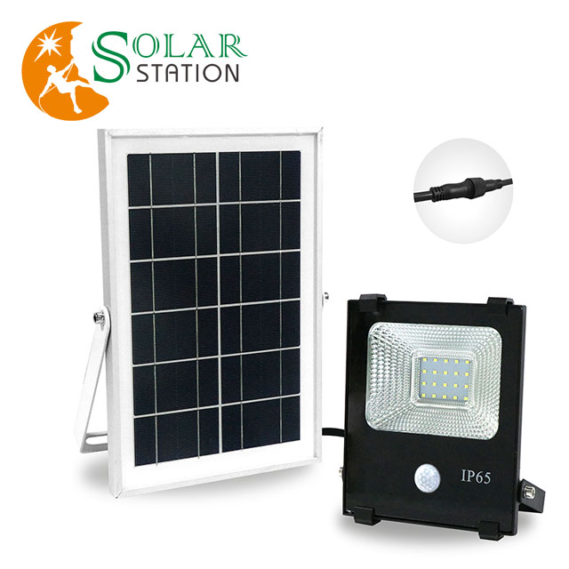 High power outdoor led solar 25w rgb flood light dmx