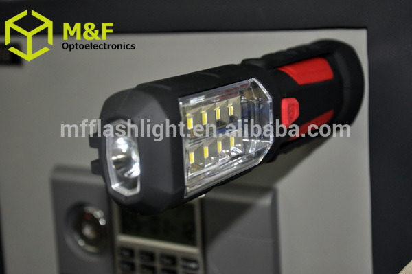 Portable Swivel Magnet Hook SMD COB Flexible LED Inspection Light Work Lamp