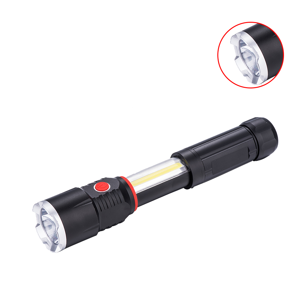 Red COB Mini Led Flashlight Outdoor LED Torch Flashlight