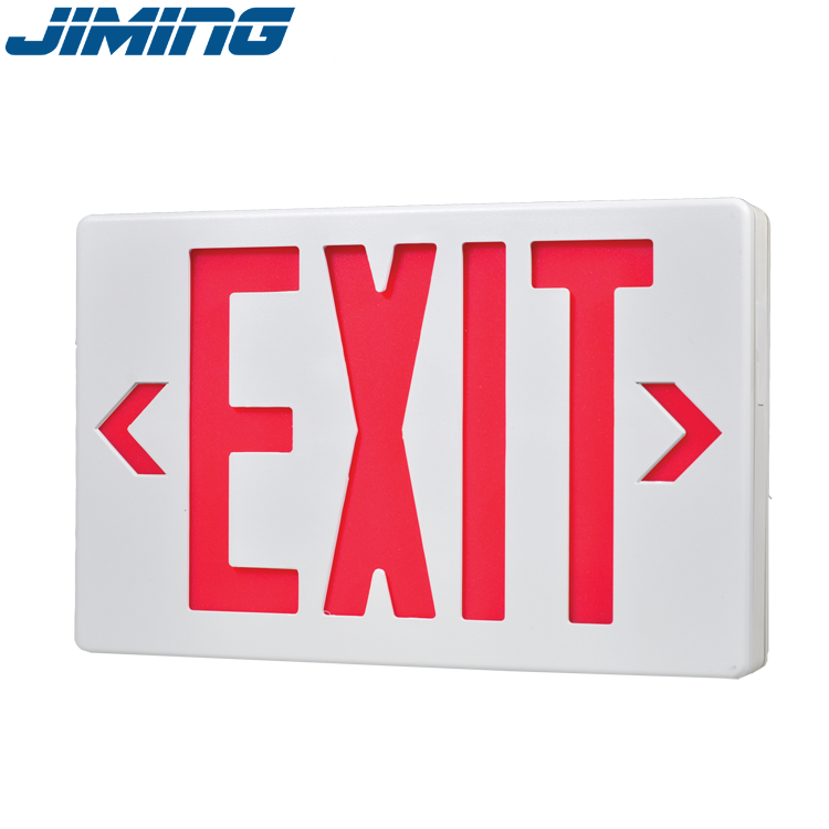 China TOP 1 LED Exit Sign Manufacturer Since 1967 UL&cUL Listed LED Exit Sign JEE2RWE double sided exit sign