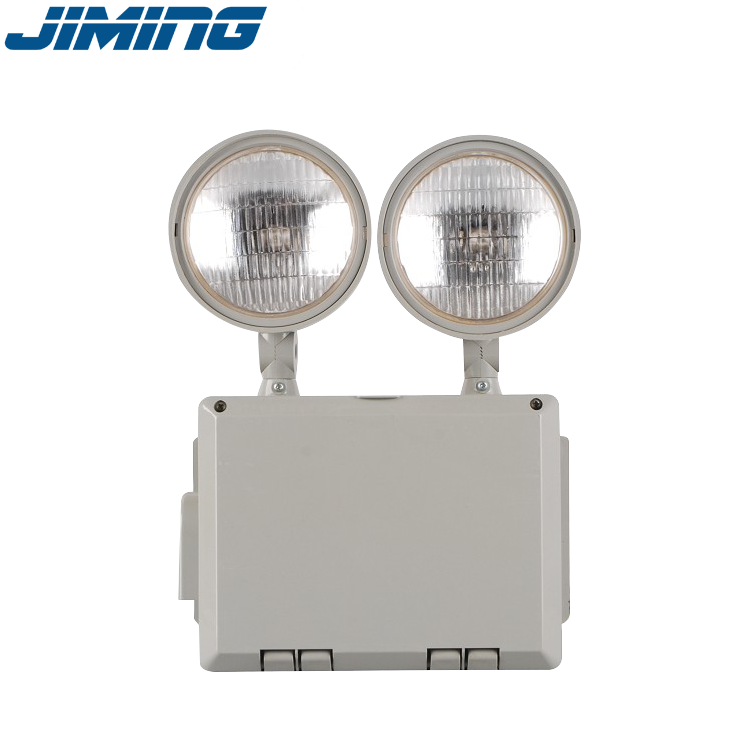 JIMIING -UL LISTED led Twin Spot light Emergency 2 head emergency light