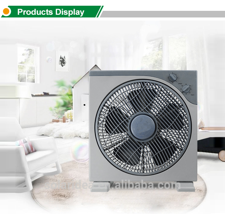 Factory direct sale indoor portable power table mini 12v dc solar fan