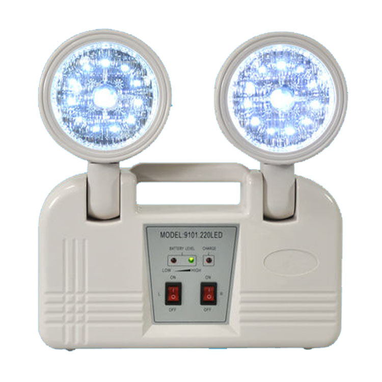 JIMING: LE298 2x6W Rechargeable Twin Emergency light: powerful, longer lifetime,Portable, Easy fixing