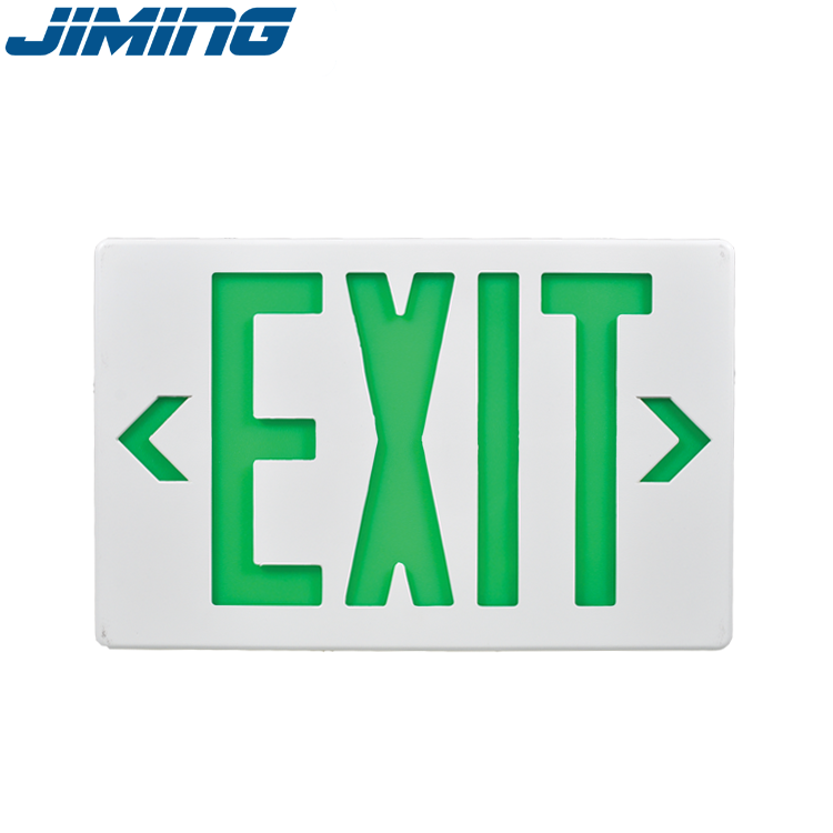 China TOP 1 LED EXIT SIGN UL Manufacturer  Listed LED Exit Light battery only powered exit signs