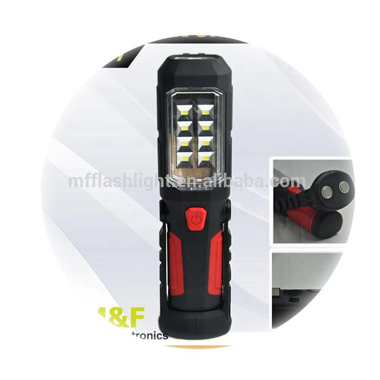 8+1 SMD Strong Bright Work Light Emergency Light With Strong Magnet