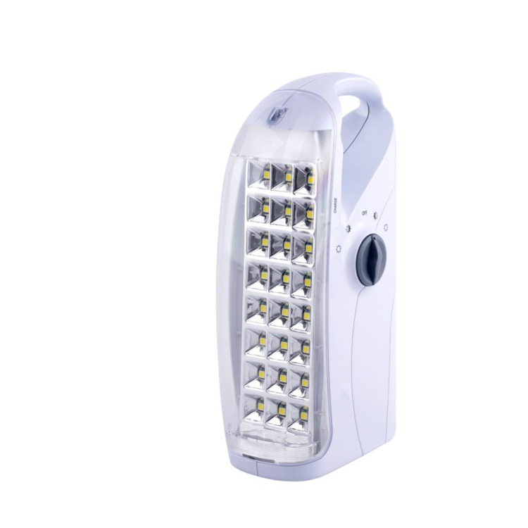 Popular design export lighting white style LED emergency light battery operated emergency lamps