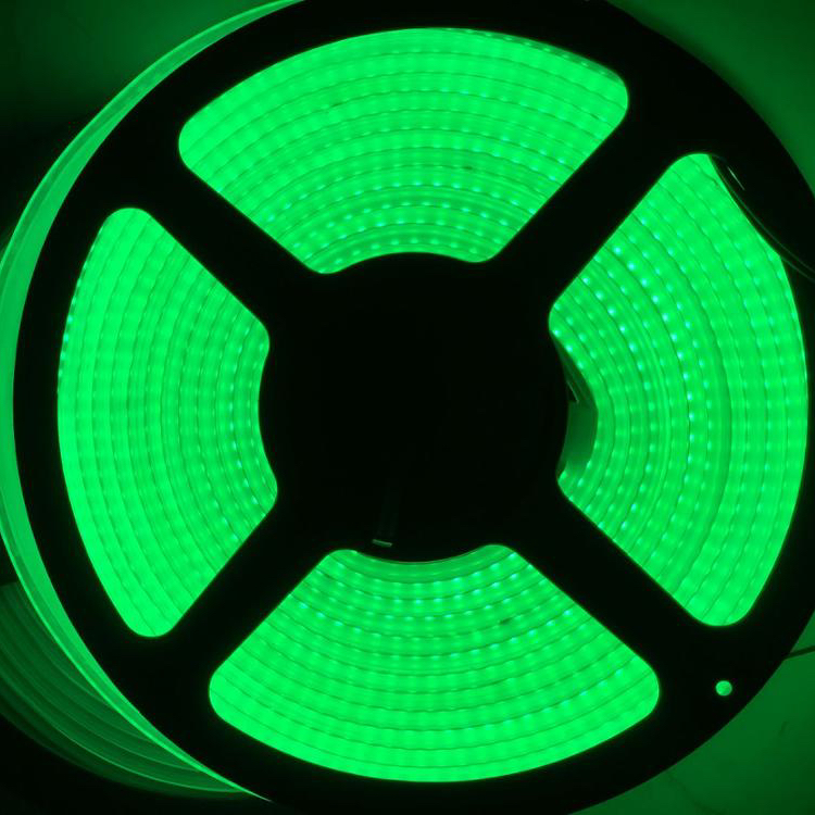 Super Bright green color 12V, 24V ip67 waterproof 2835 LED Strip 240leds green Flexible light