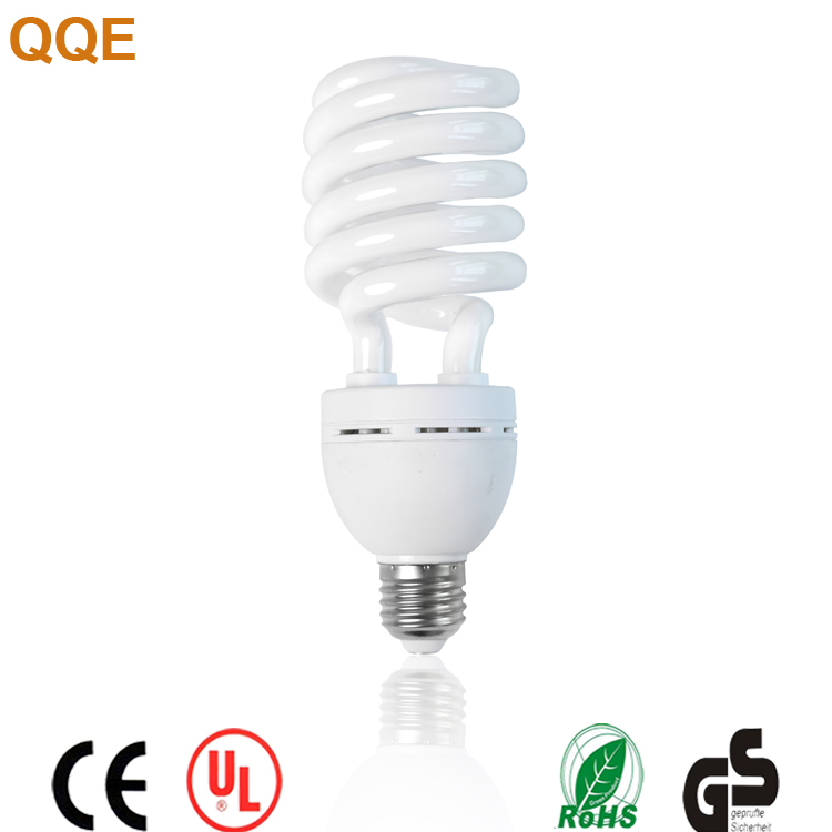 warm white cool white day light half spiral 85W Energy save lamp CFL
