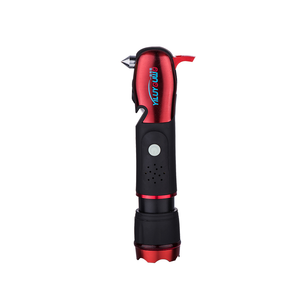 China Factory Directly Multi-Tool Led Flashlight High Power Emergency Whistle Flashlight