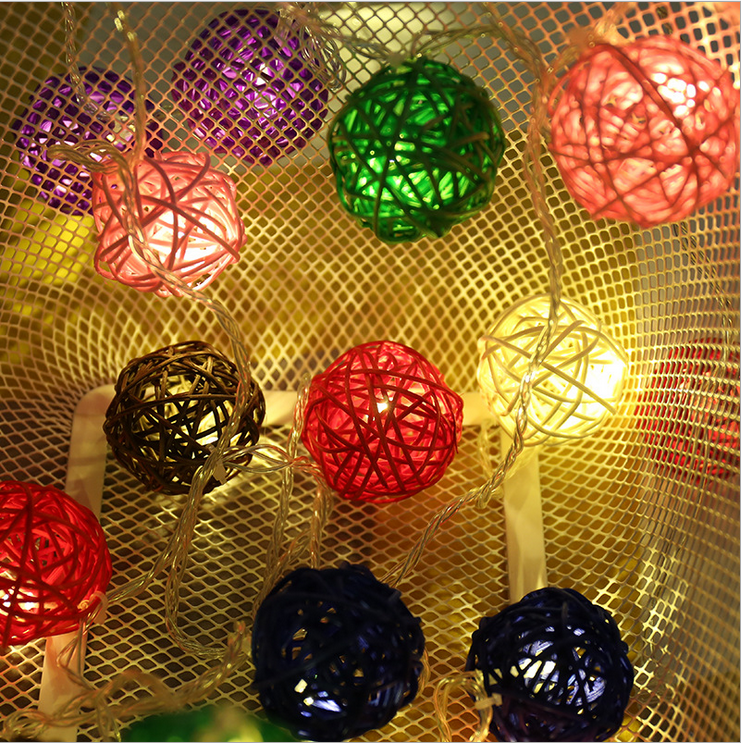 Dry battery charging LED Christmas light 3AAA Battery Powered LED String Light  for KTV or Wedding