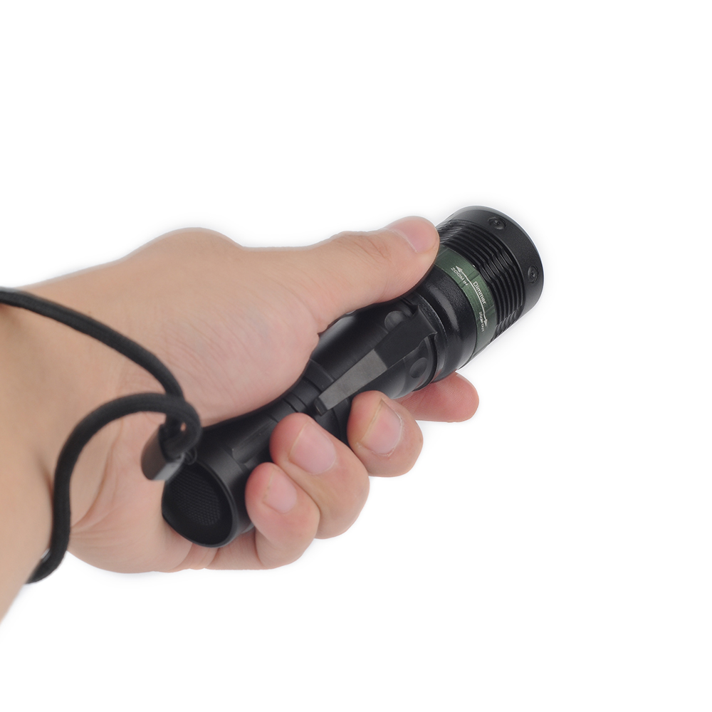 Mini LED Zoom Flashlight