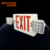 Box Lamp Powered Rechargeable Emergency Battery Backup Exit Sign