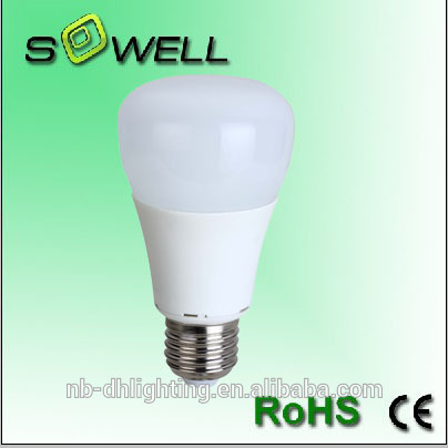 2835SMD E27 170V-260V 10W 6000K plastic+Aluminum LED lamps made in China