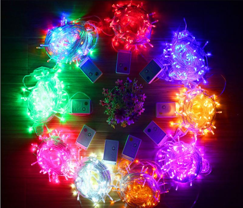 hot new products for Christmas colored led string lights 24v red 100leds/m for outdoor