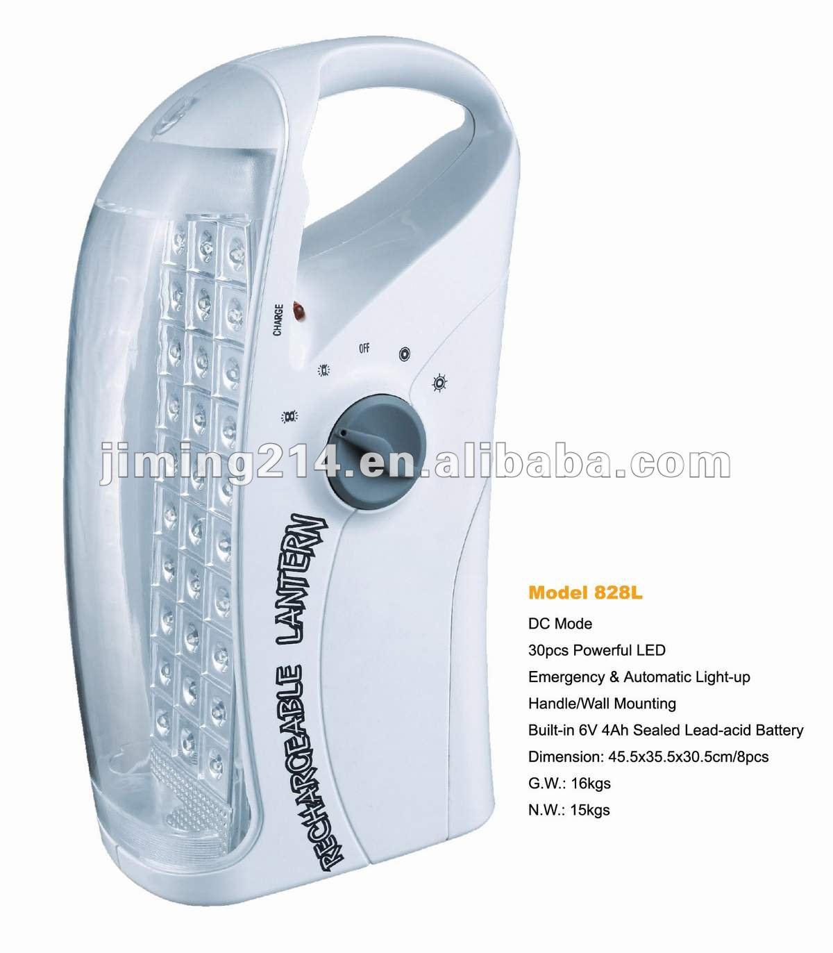 Hot selling portable rechargeable led emergency lighting LE828