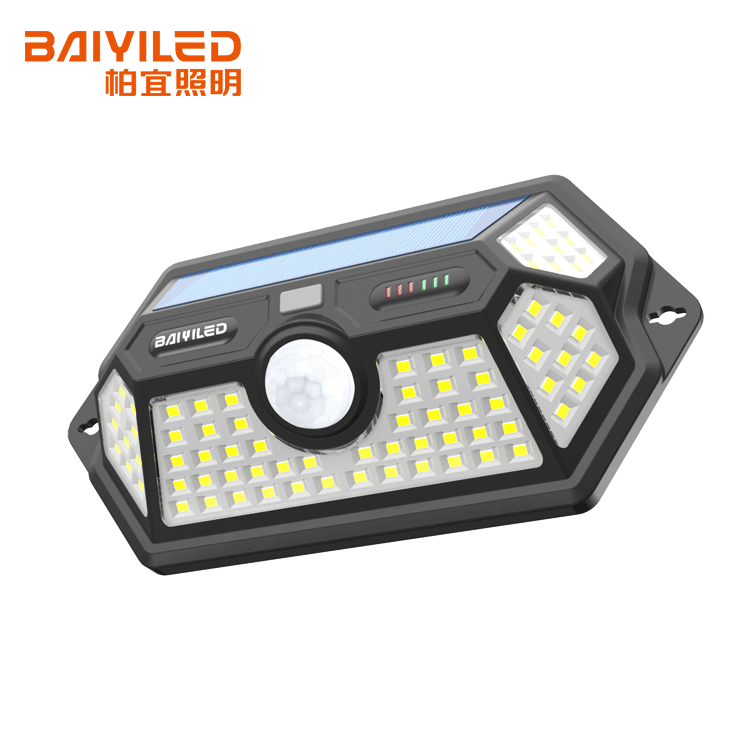 Garden Wall Lamp Mini Power Hallway Camping 90 Led Solar Light