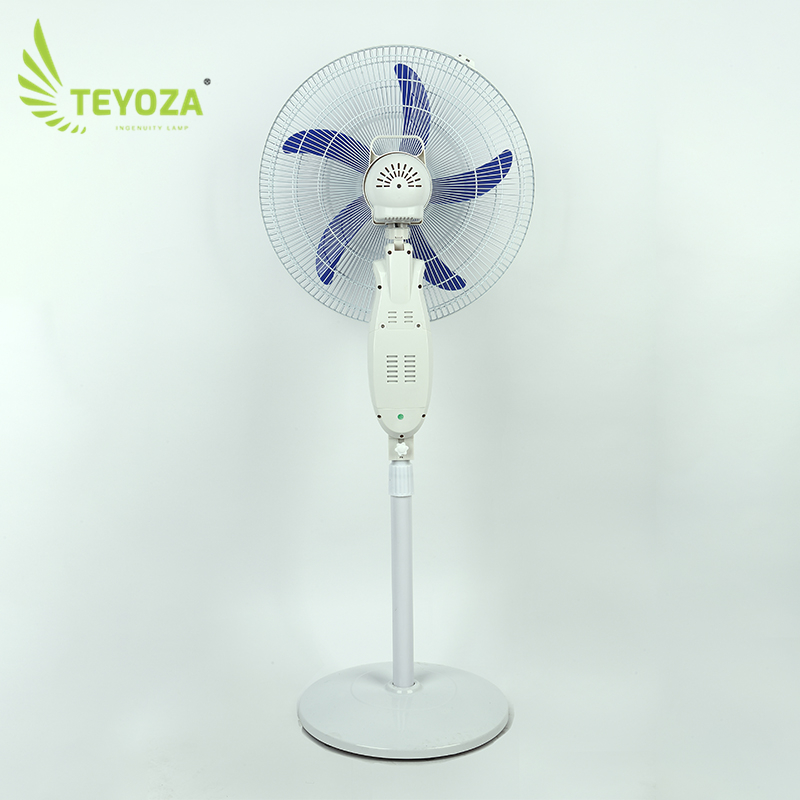 Wholesale Price Ac/dc Rechargeable Stand Fan With Light