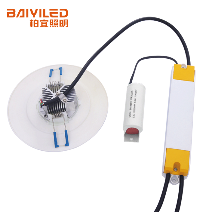 180Mm Cut Out New Construction Cob Recessed Rechargeable Light Skd Led Downlight