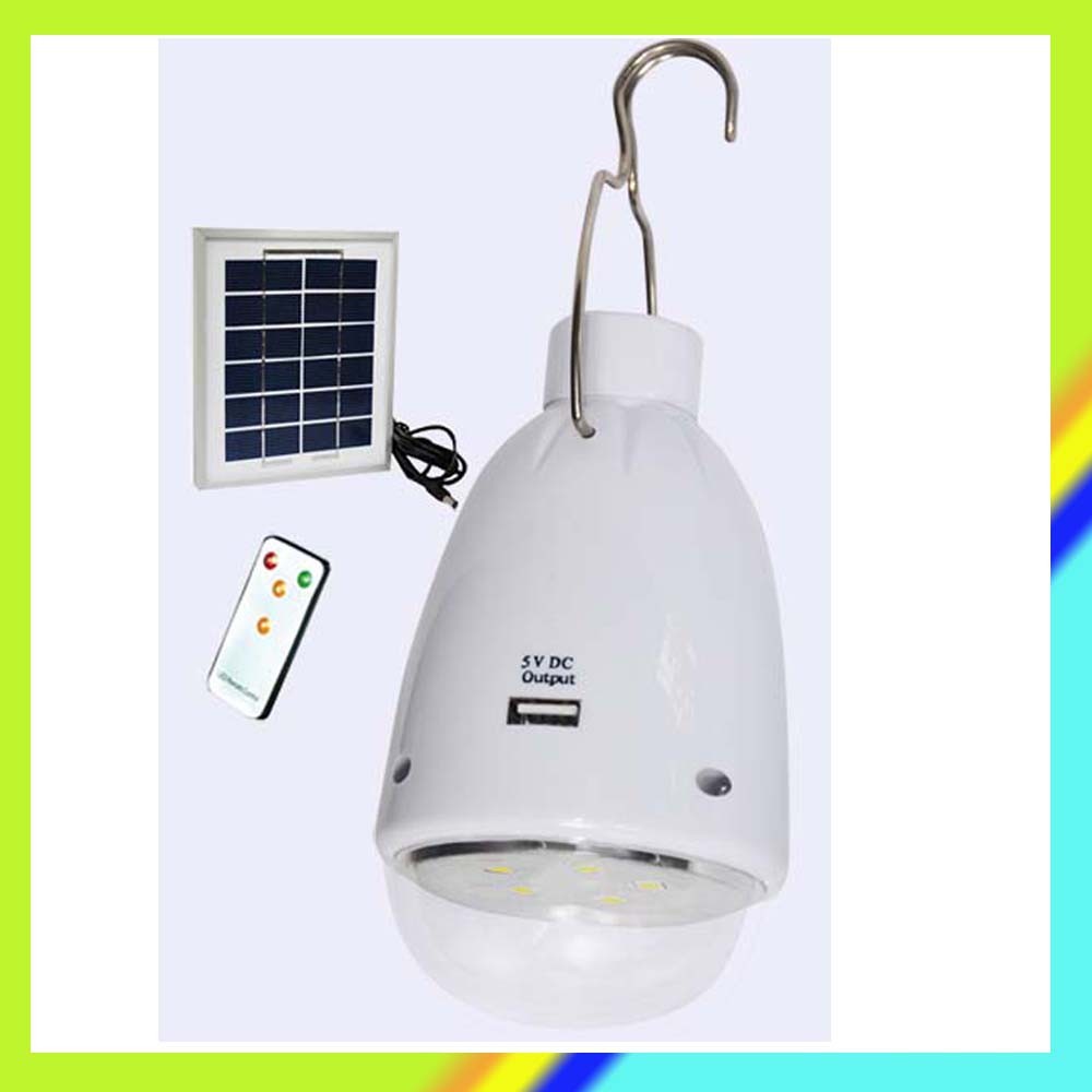 LED Solar Bulb (Portable Light Source, High Brightness, Long Life Time)