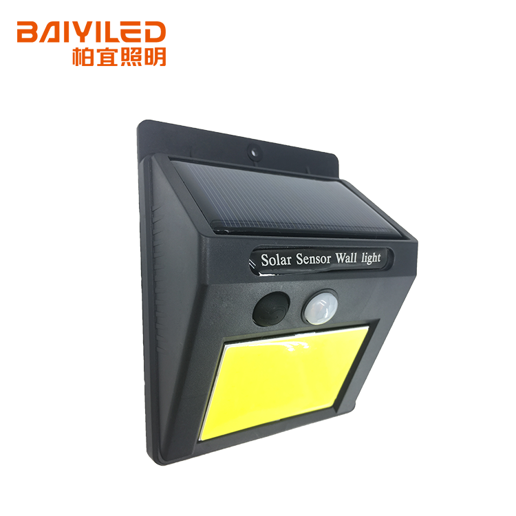 Outdoor Led Sensor Wall Lamp Motion 8led Solar Light