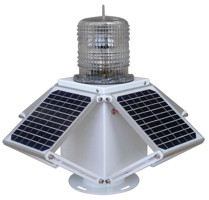 5-10 NM GPS sync solar buoy light / marine lantern / marine signal light