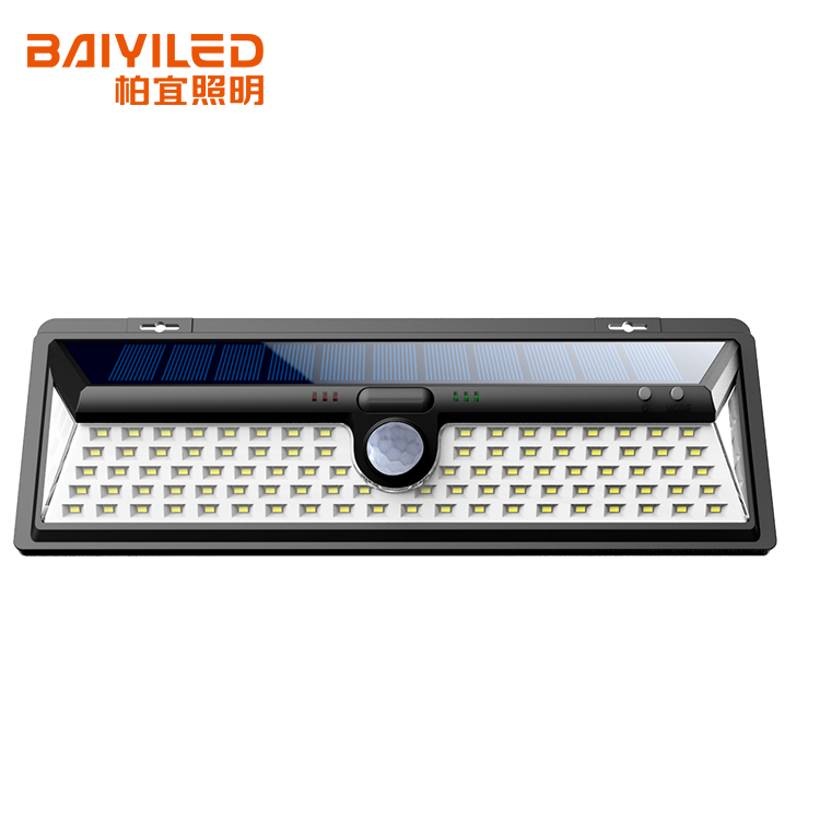 Pack Sensor Waterproof Solar Wall Mounted Light