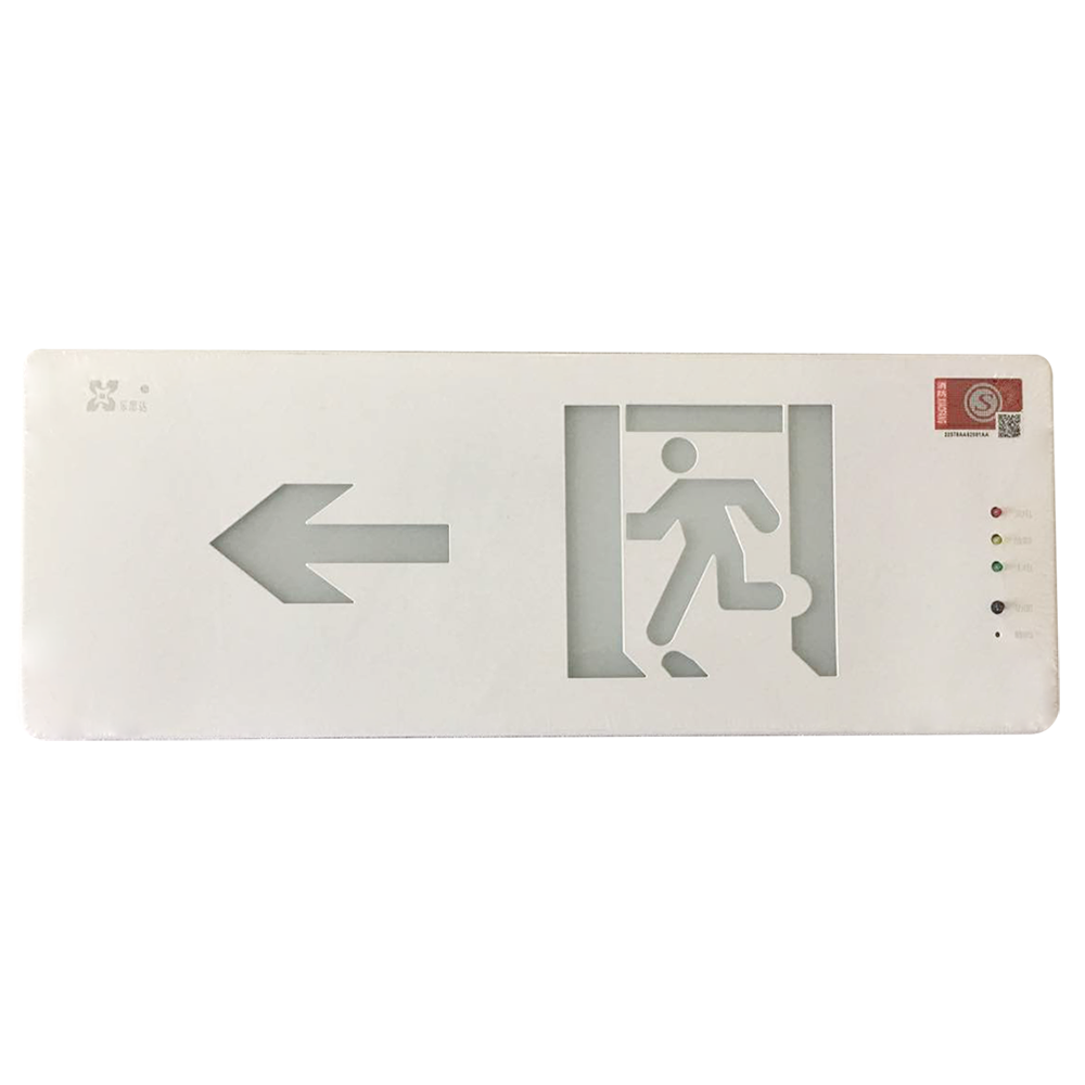 LST model 100L CE approval cheap price  led rechargeable emergency exit sign board